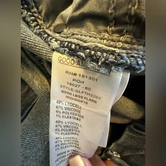 Good American Dark Blue Women Jeans - Picture 7 of 9